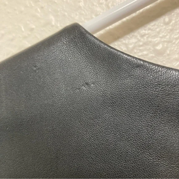 CALVIN KLEIN FAUX LEATHER EMBROIDERED SHIFT DRESS WOMEN Size 2 - Picture 16 of 16